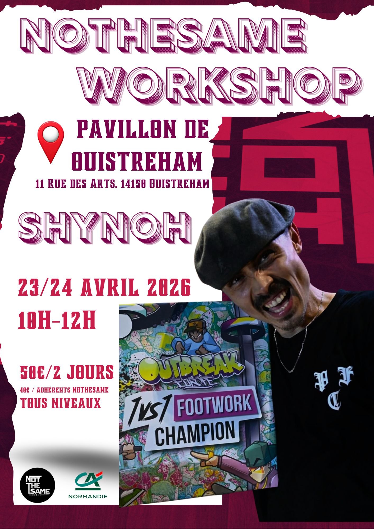 Stage de Breakdance à Ouistreham : un événement hip-hop incontournable en Normandie